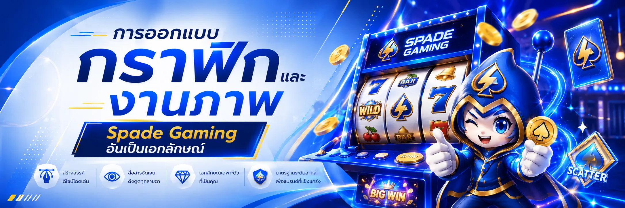 ออกแบบ Spade Gaming